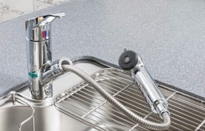 浄水器付ハンドシャワー混合水栓