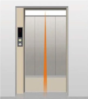 地震センサーエレベーター