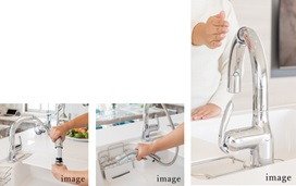 タッチレス水栓（標準装備）
