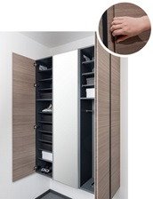 鏡付き
シューズボックス