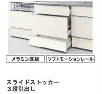 調理台用キャビネット