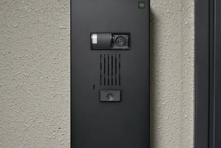 玄関前カメラ付ドアホン子機
