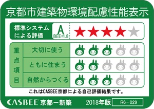 CASBEE京都(京都市建築物環境配慮評価システム)