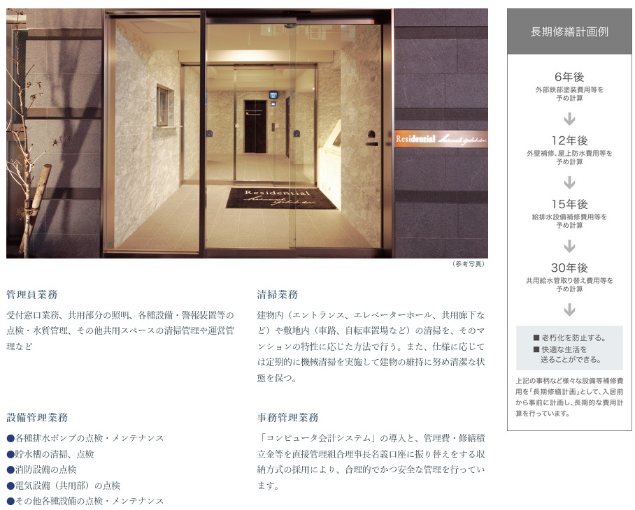 充実した日々の管理業務