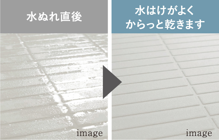 フラッグストーンフロア