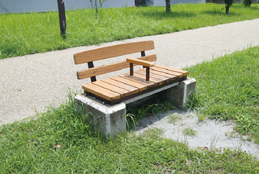 かまどベンチ