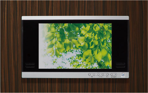 バスタイムをより楽しめる
浴室テレビ