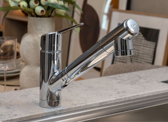 浄水器一体型シングルレバー混合水栓