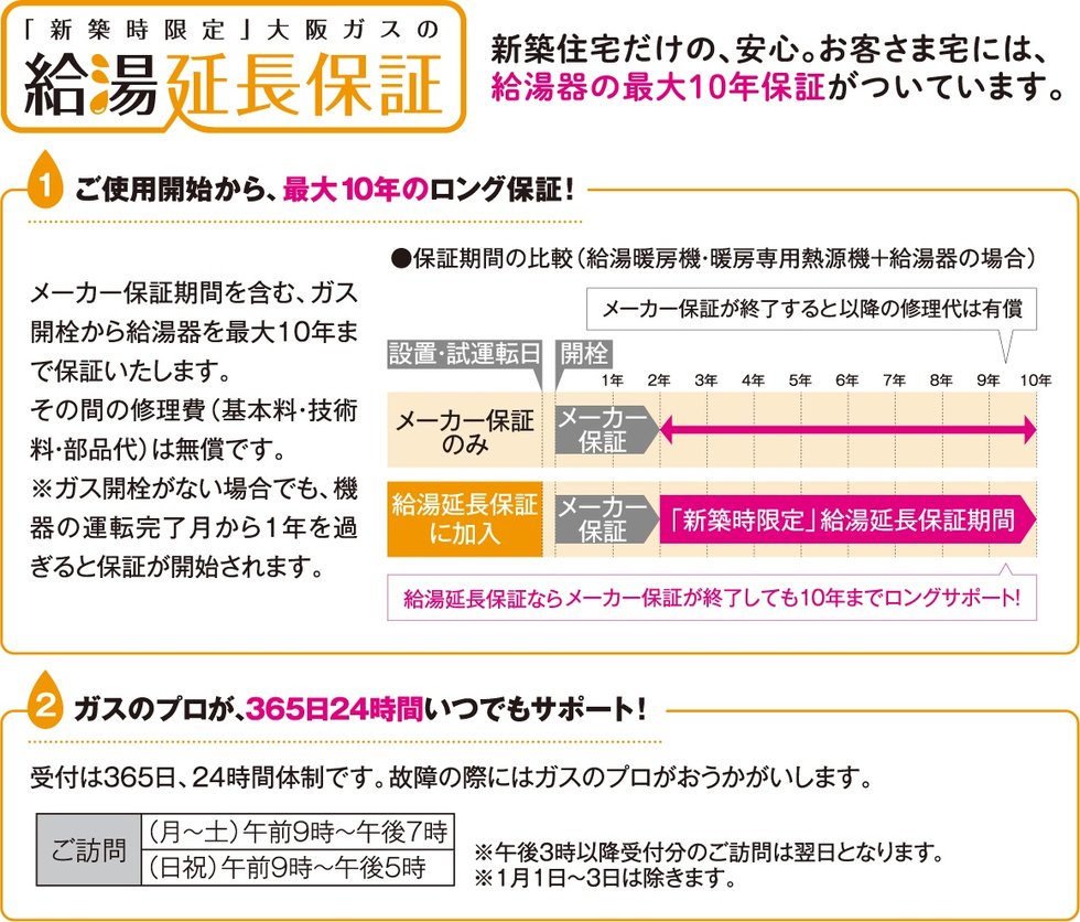 給湯延長保証