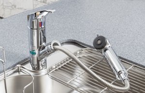 浄水器付ハンドシャワー混合水栓