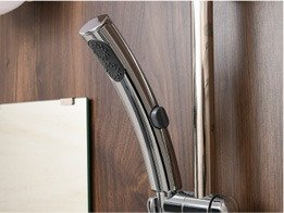 ワンストップ付シャワーヘッド