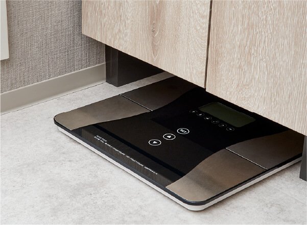 ヘルスメーター収納