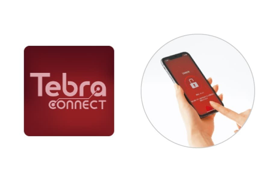 専用アプリの「Tebra connect」