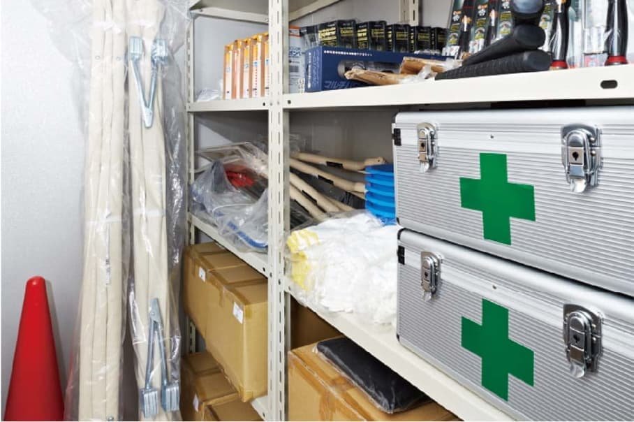 防災倉庫・防災備品