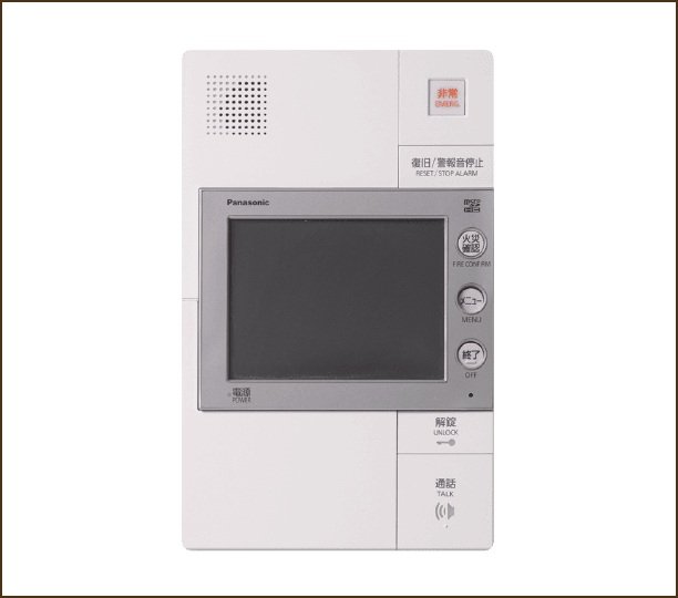 画像表示機能付き
ハンズフリーインターホン
