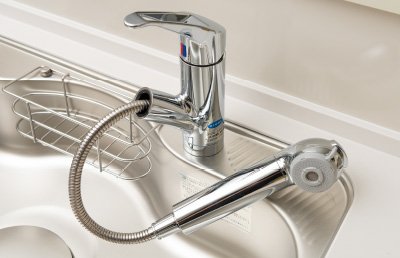 浄水器一体型ハンドシャワー水栓