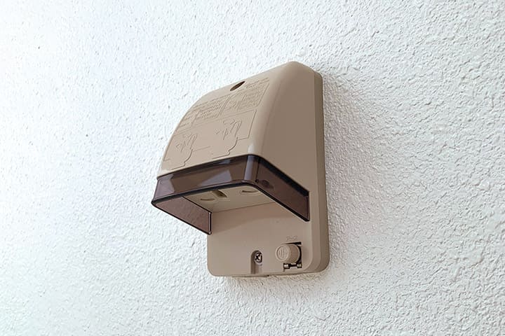 防水コンセント