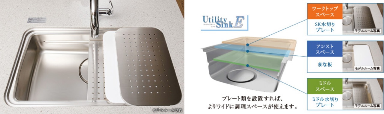 機能的なユーティリティシンク