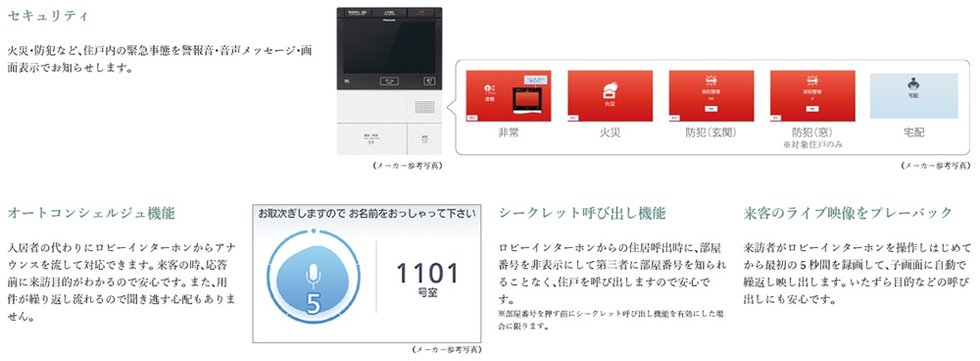 自動応答機能搭載カラーモニター付インターホン「Clouge（クラウジュ）」