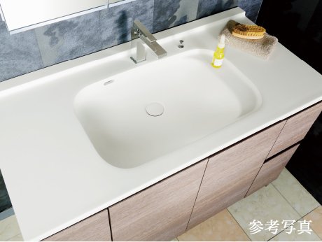 カウンター一体型洗面ボウル