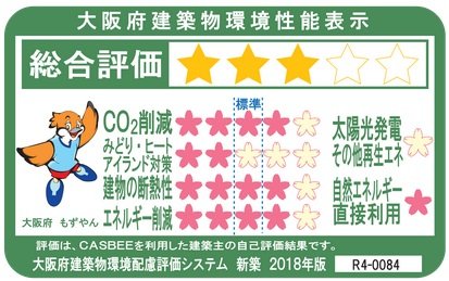 大阪府建築物環境性能表示