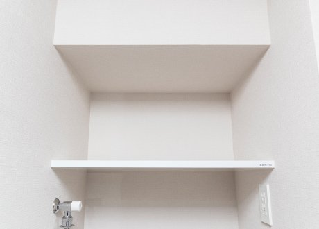 洗濯機上固定棚