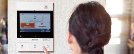 TVモニター付オートロックシステム
