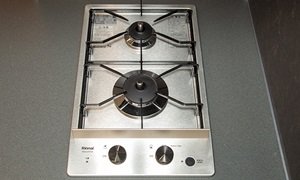 ステンレストップ2口コンロ