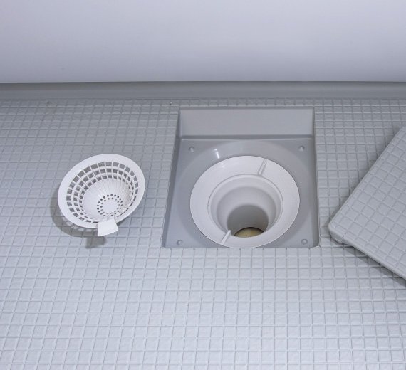 お掃除ラクラク排水口