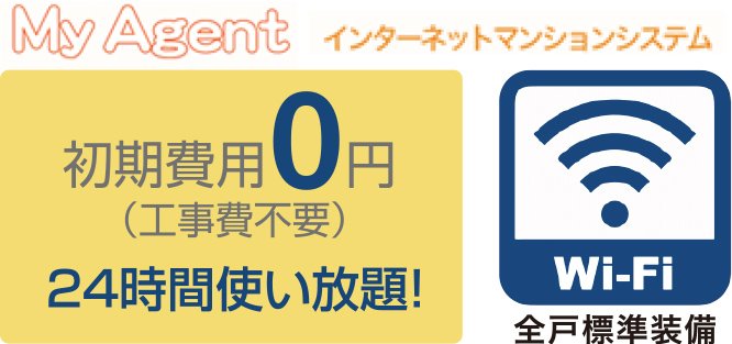 My Agent インターネットシステム（全戸加入方式／管理費込み）