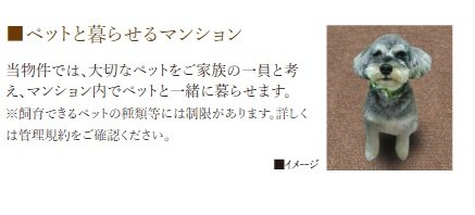 ペットと暮らせるマンション