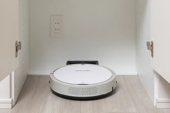 お掃除ロボット収納