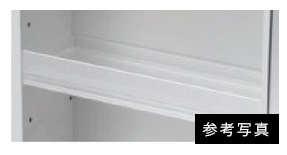 透明感のある樹脂製棚