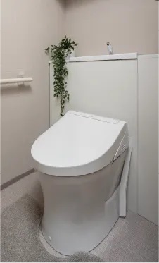 キャビネット付トイレ