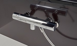 浴室サーモスタット付混合水栓