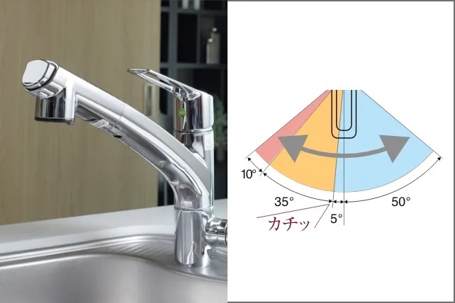 節湯型水栓（キッチン）