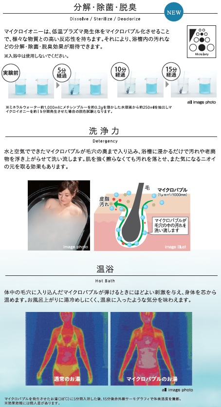 毎日の入浴にマイクロバブルの力を「たからのミラバス」