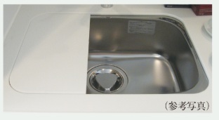 オーバル型静音シンク（W600mm）