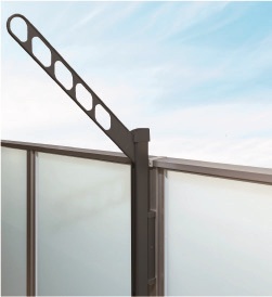 スライド昇降式 物干金物