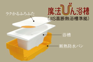 魔法びん浴槽