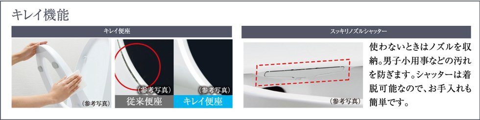キレイ機能