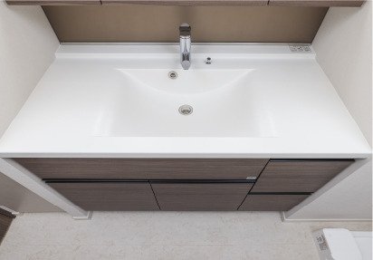 ボウル一体型カウンター