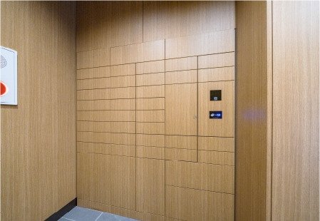 メールボックス一体型宅配ロッカー
