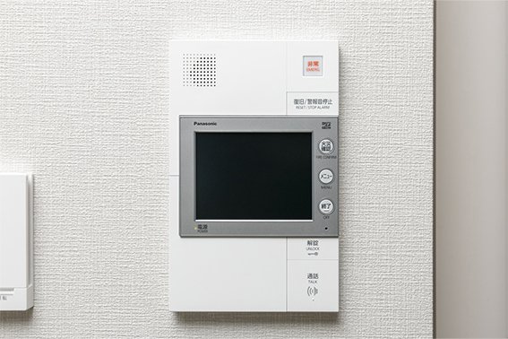 カラーモニター付ハンズフリーインターホン