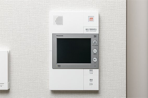 カラーモニター付
ハンズフリーインターホン