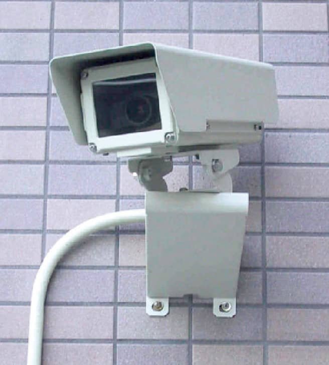 監視用カメラ
