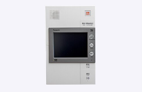 カラーモニター付
インターホン