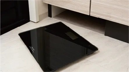 ヘルスメーター収納スペース
