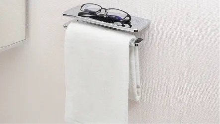 小物置付タオルリング