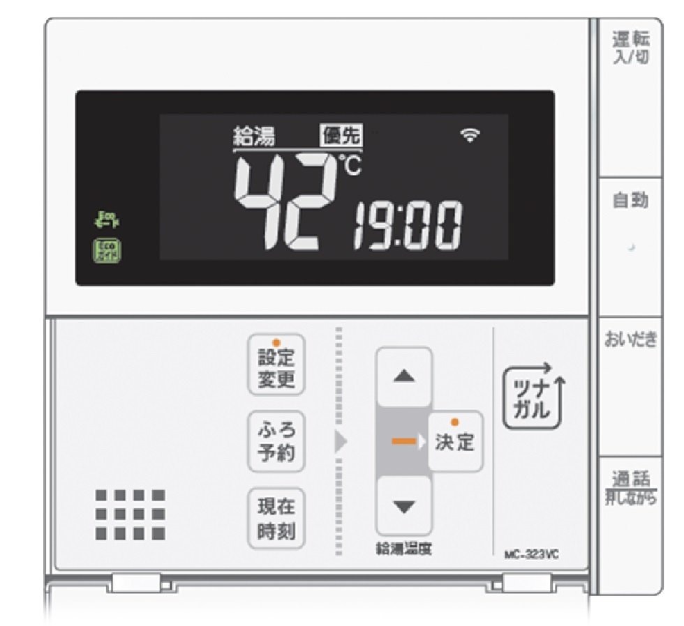 無線LAN機能付きエネルックリモコン